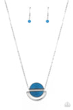 Ethereal Eclipse - Blue Necklace Paparazzi