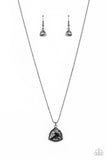 Galactic Duchess - Black Necklace Paparazzi