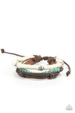 Timber Trail - Blue Urban Bracelet Paparazzi