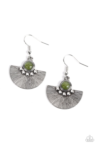 Manifesting Magic - Green Earrings Paparazzi