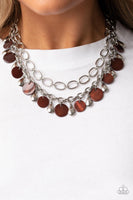 Beachfront Fabulous - Brown Necklace Paparazzi