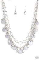 Beachfront Fabulous - Silver Necklace Paparazzi