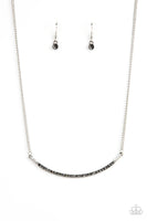 Collar Poppin Sparkle - Silver Necklace Paparazzi