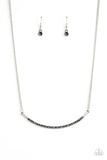 Collar Poppin Sparkle - Silver Necklace Paparazzi