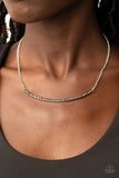 Collar Poppin Sparkle - Silver Necklace Paparazzi