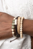 DRIFTER Away - Green Bracelet Paparazzi