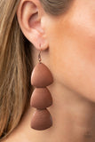 Modishly Metallic - Copper Earrings Paparazzi