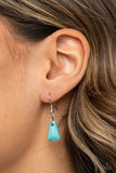 Mojave Empress - Blue Necklace Paparazzi