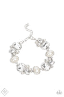 Best in SHOWSTOPPING - White Bracelet Paparazzi