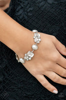 Best in SHOWSTOPPING - White Bracelet Paparazzi