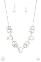 Sensational Showstopper - White Necklace Paparazzi