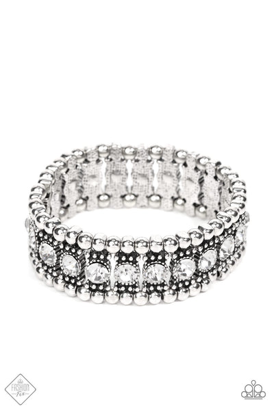 Ritzy Reboot - White Bracelet Paparazzi