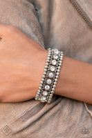 Ritzy Reboot - White Bracelet Paparazzi