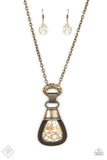 Rodeo Royale - Brass Necklace Paparazzi