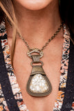 Rodeo Royale - Brass Necklace Paparazzi