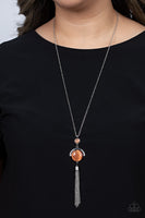 Lavishly Lucid - Orange Necklace Paparazzi