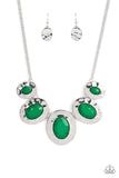 Rivera Rendezvous - Green Necklace Paparazzi