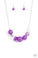 Bauble Bonanza - Purple Necklace Paparazzi