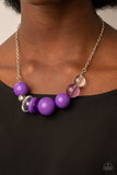 Bauble Bonanza - Purple Necklace Paparazzi