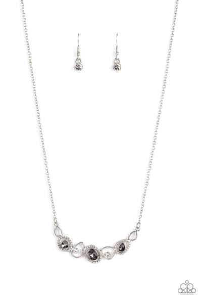 Celestial Cadence - Silver Necklace Paparazzi