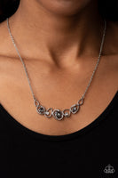 Celestial Cadence - Silver Necklace Paparazzi