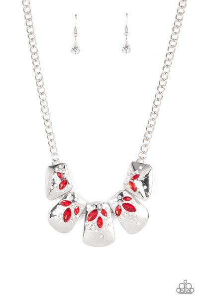 Jubilee Jingle - Red Necklace Paparazzi