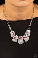 Jubilee Jingle - Red Necklace Paparazzi