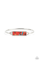 Terrazzo Tarot - Red Bracelet Paparazzi