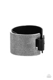 Studded Synchronism - Black Bracelet Paparazzi