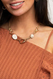 Sonoran Solo - White Necklace Paparazzi