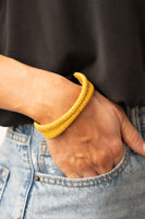 Desert Odyssey - Yellow Bracelet Paparazzi