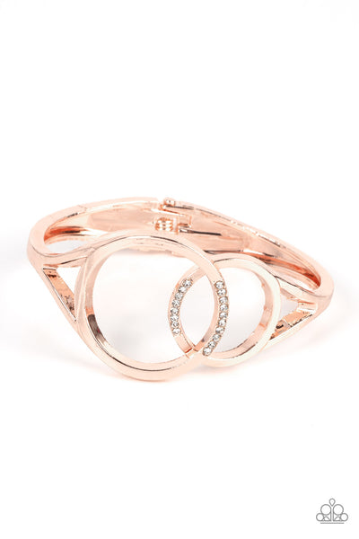 Scope of Expertise - Rose Gold Bracelet Paparazzi