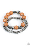 Walk This SWAY - Brown Bracelet Paparazzi