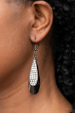 Prismatically Persuasive - Black Earrings Paparazzi