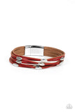 Cruise Control Soul - Red Bracelet Paparazzi