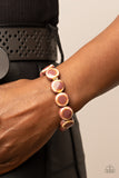 Earthy Entrada - Brown Bracelet Paparazzi