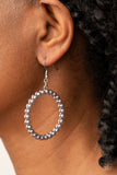 Can I Get a Hallelujah - Silver Pearl Earrings Paparazzi