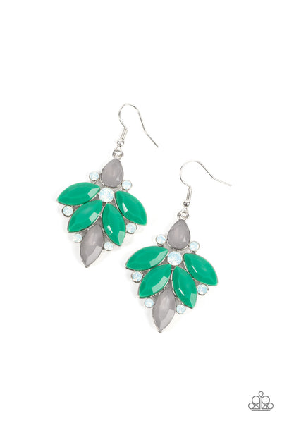 Fantasy Flair - Green Earrings Paparazzi