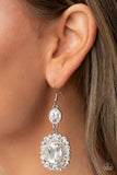 Capriciously Cosmopolitan - White Earrings Paparazzi