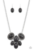 All-Natural Nostalgia - Black Necklace  Paparazzi