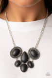 All-Natural Nostalgia - Black Necklace  Paparazzi