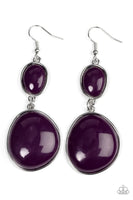 Soulful Samba - Purple Earrings Paparazzi