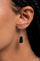 Luscious Luxe - Black Earrings Paparazzi