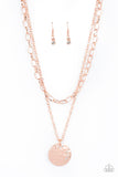 Highlight of My Life - Copper Necklace Paparazzi