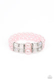 Timelessly Tea Party - Pink Pearl Bracelet Paparazzi