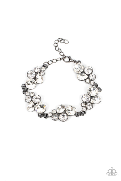 Duchess Dowry - Black Bracelet Paparazzi