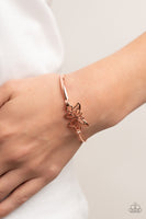 Did I FLUTTER? - Copper Butterfly Bracelet