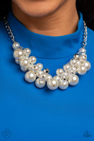 Romantically Reminiscent - White Pearl Necklace Paparazzi