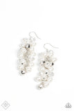 Pursuing Perfection - White Pearl Earrings Paparazzi