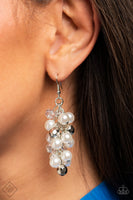 Pursuing Perfection - White Pearl Earrings Paparazzi